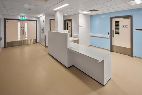 peterborough ward modular ward at Peterborough Hospital